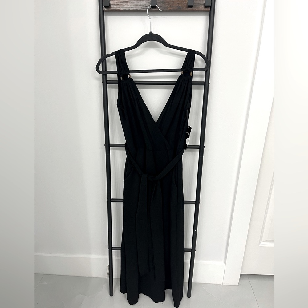 NWT black relaxed fit jumpsuit
